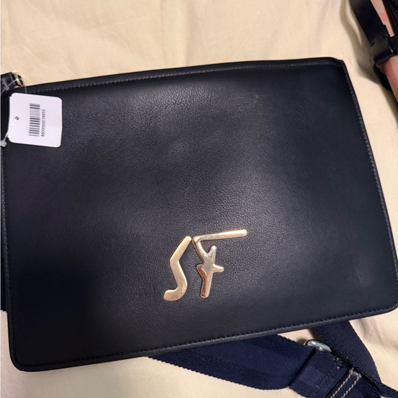 Fendi Denim Tote with Brown Leather Straps and Gold Logo Charm - Picture 16 of 16